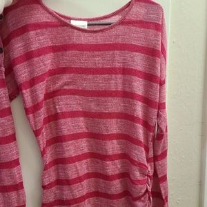 Motherhood maternity pink sweater